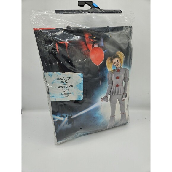 IT Pennywise Chapter Two Adult Halloween Cosplay Costume Size Large (10-12) -NEW - Picture 1 of 6